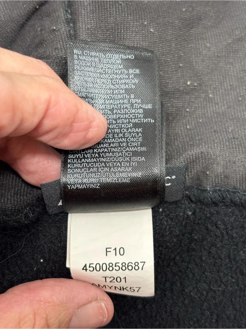The North Face Jacket Mens XL Black Denali Fleece Full Zip Polartec 300 Series